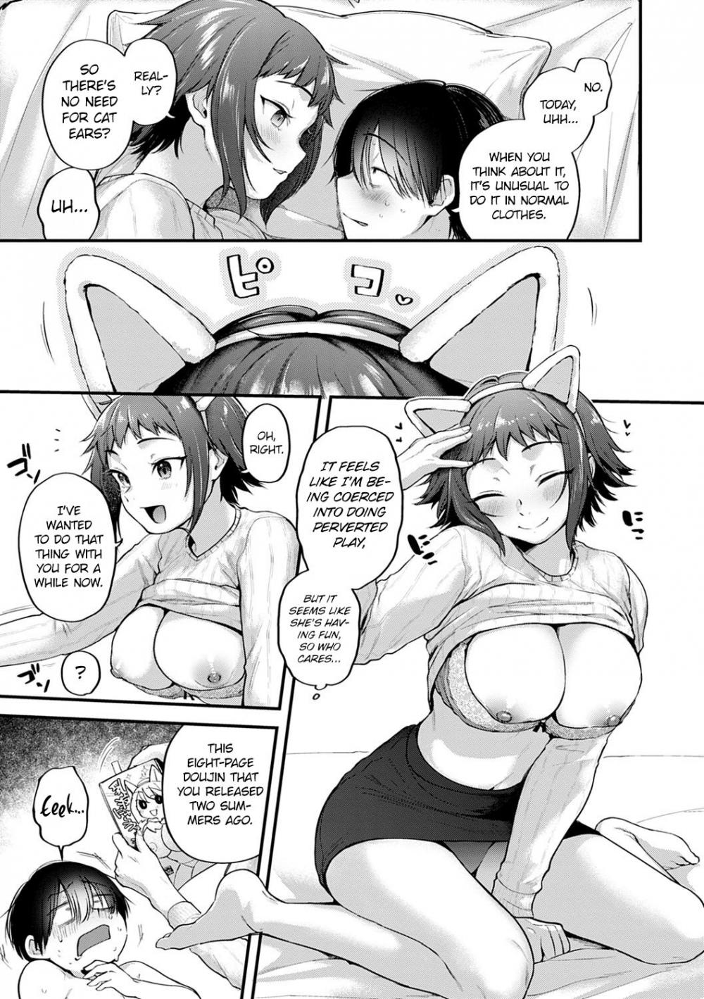 Hentai Manga Comic-Doujin Sakka wa Cosplay Ecchi no Yume o Miru ka?-Chapter 4-17